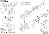 Bosch 0 607 352 115 550 WATT-SERIE Angle Grinder Spare Parts